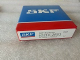 SKF origin import bearing 62211-2RS1 stock 55x100x25mm